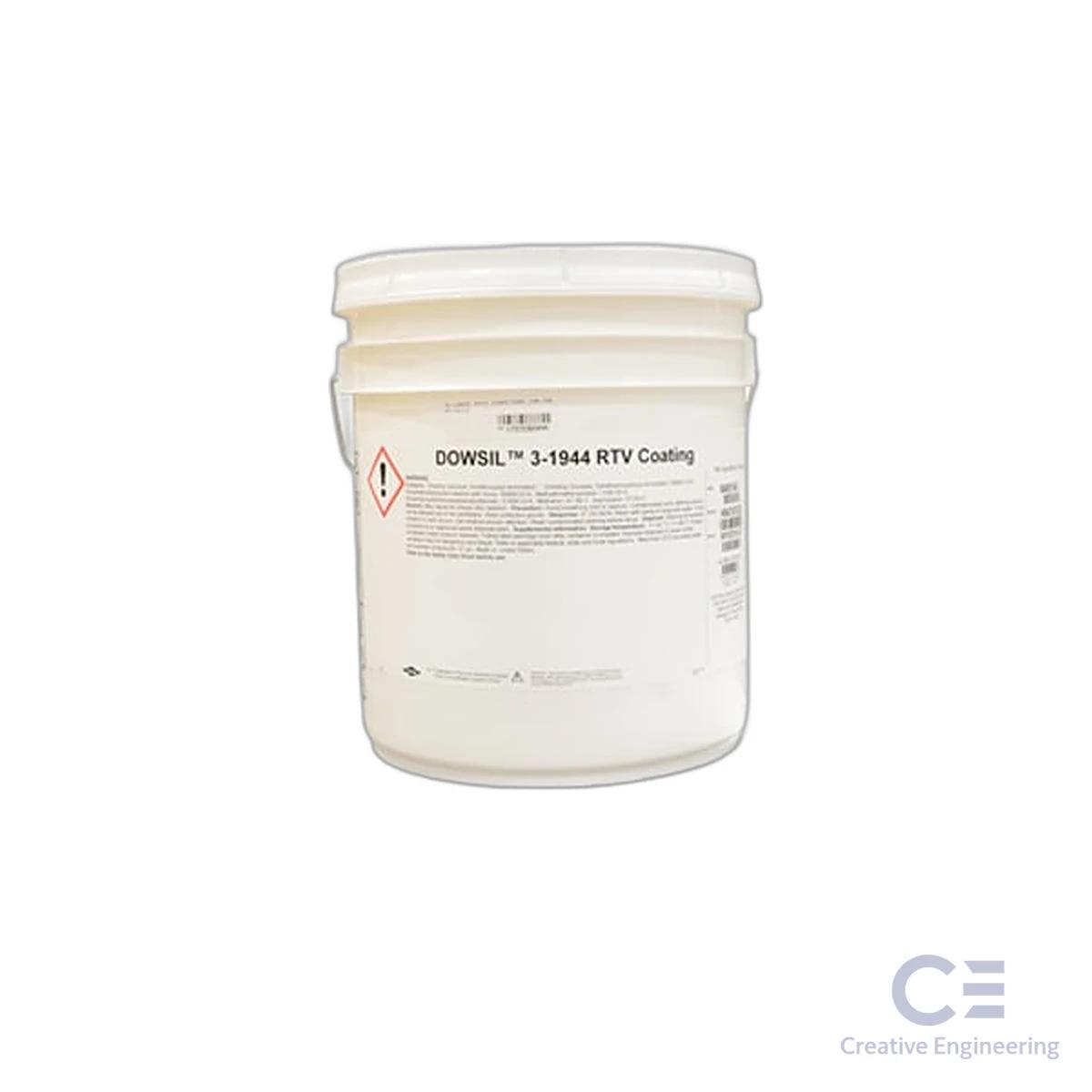 Silicone sệt dạng nguyên sinh dùng để bảo vệ bo mạch điện tử Dowsil 3-1944 RTV Coating, 18.1KG/thùng