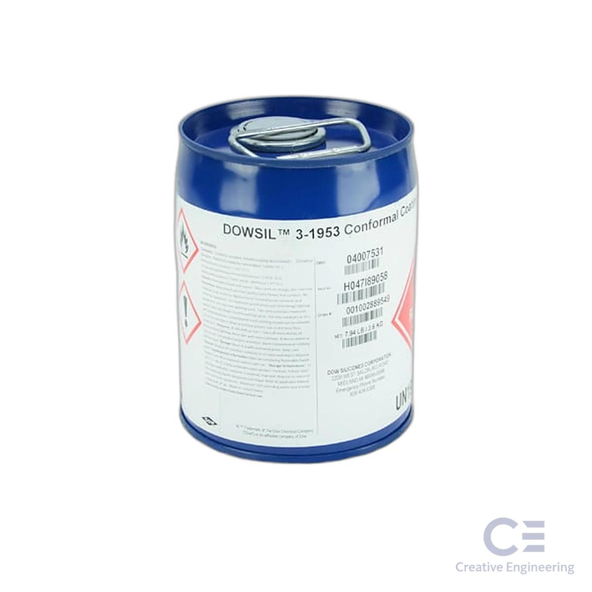 Lớp phủ bảo vệ bo mạch DOWSIL 3-1953 Conformal Coating, 3.6 kg/thùng