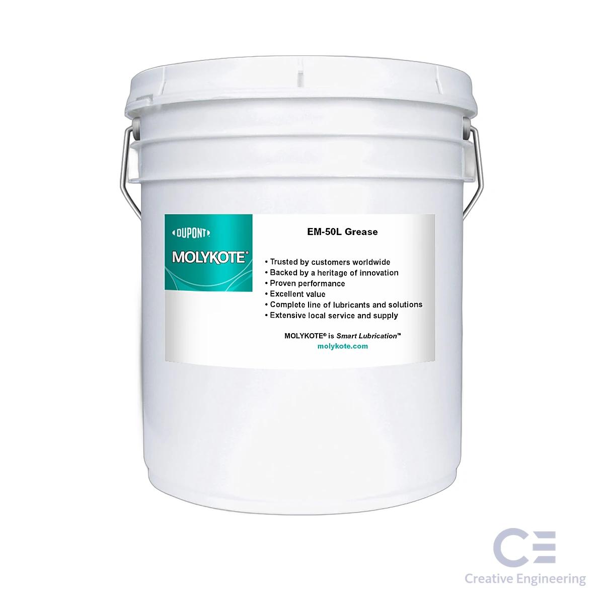 Mỡ Bôi Trơn EM-50L (01kg/can) - Molykote (R) EM-50L Grease, 01kg/can