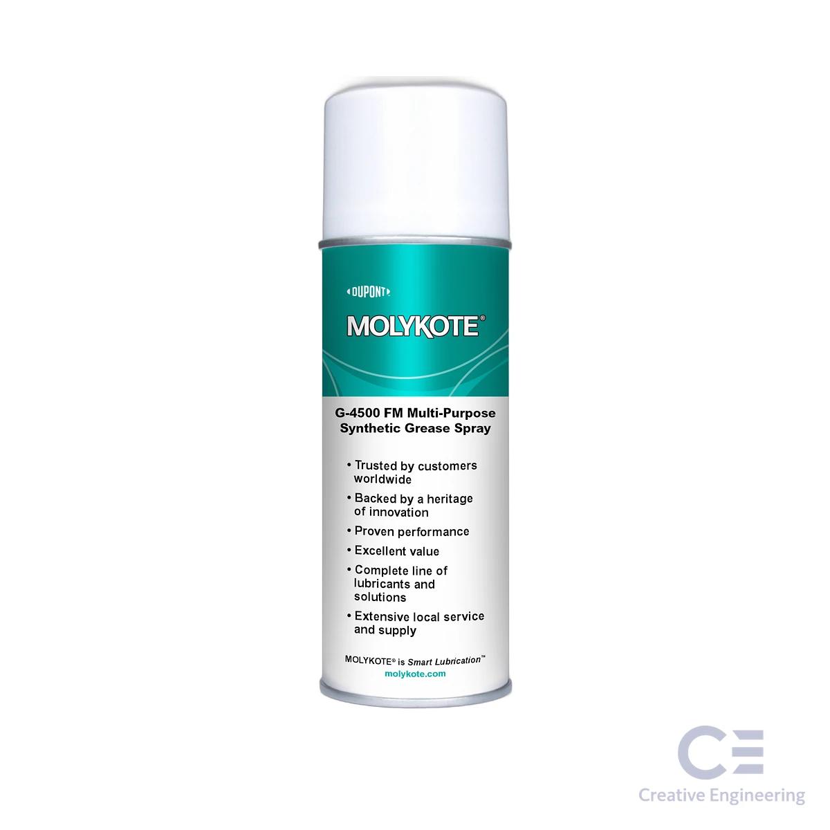 Mỡ Bôi Trơn Molykote G-4500 Spray (400ml/chai)