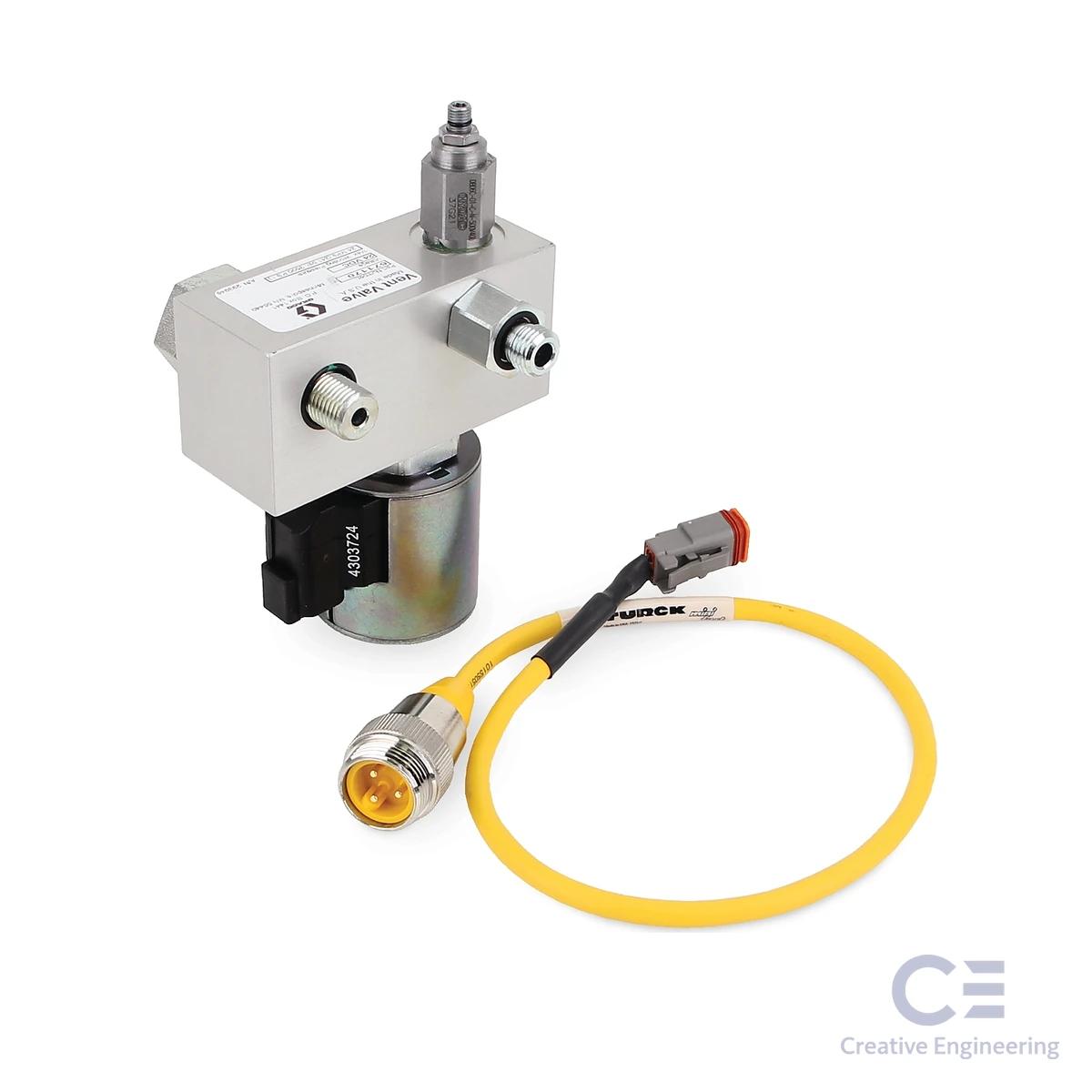VALVE, VENT 24 VDC N.C.PNT