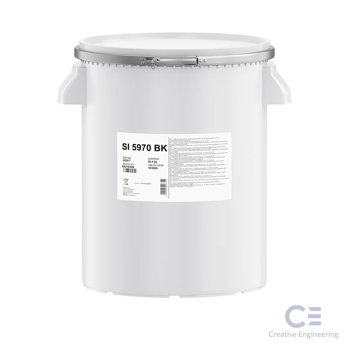 Ma tít dùng để ghép nối Loctite SI 5970 BK, 20 Lít