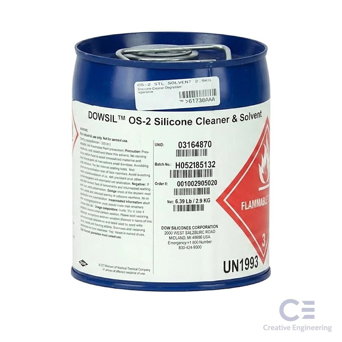 Keo DOWSIL™OS-2 Silicone Cleaner & Solvent 2.9kg/Can