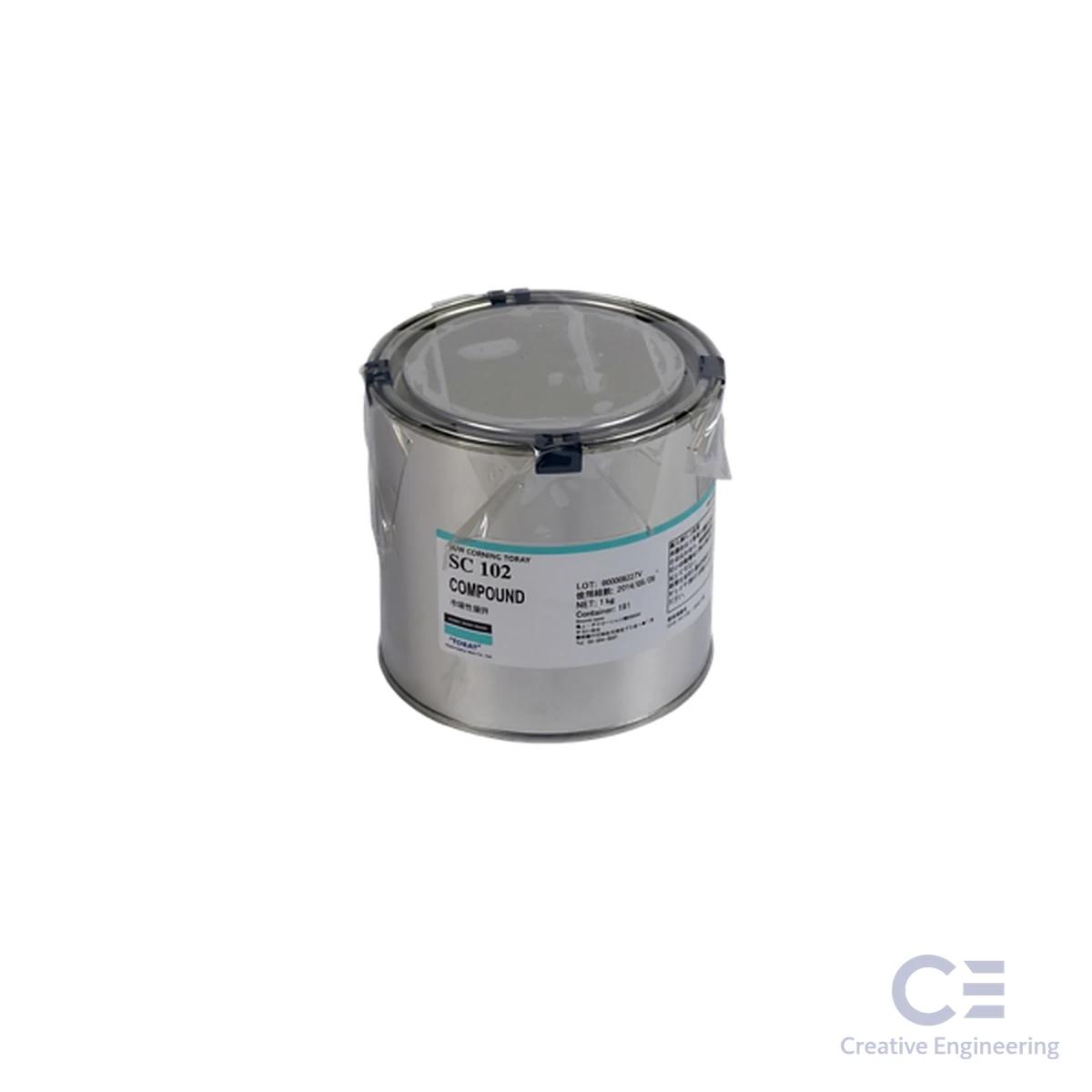 Chế phẩm hóa học Dowsil SC-102 làm tăng khả năng tản nhiệt cho sản phẩm điện tử (1kg/can)