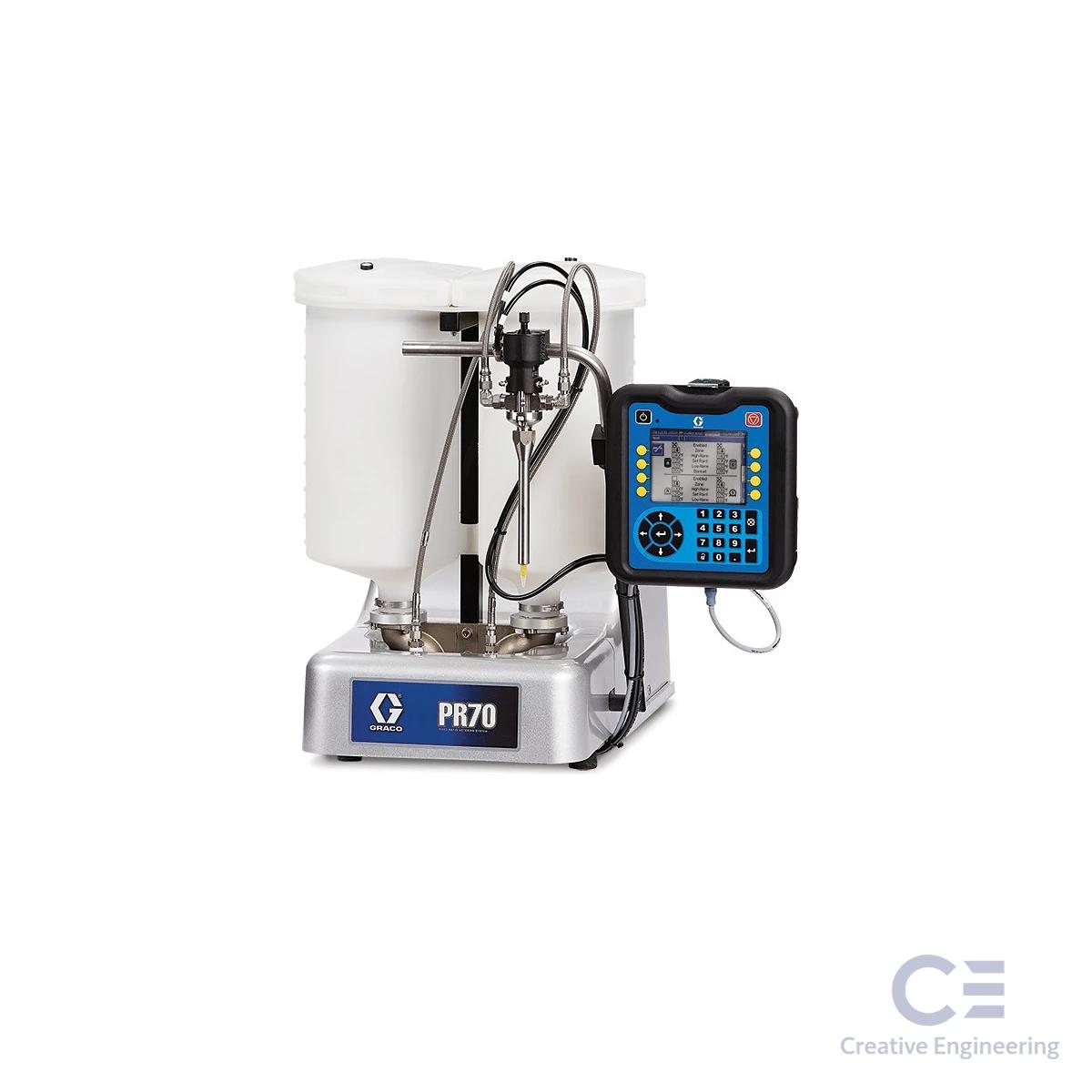 Hệ thống máy chiết keo PR70, hiệu Graco