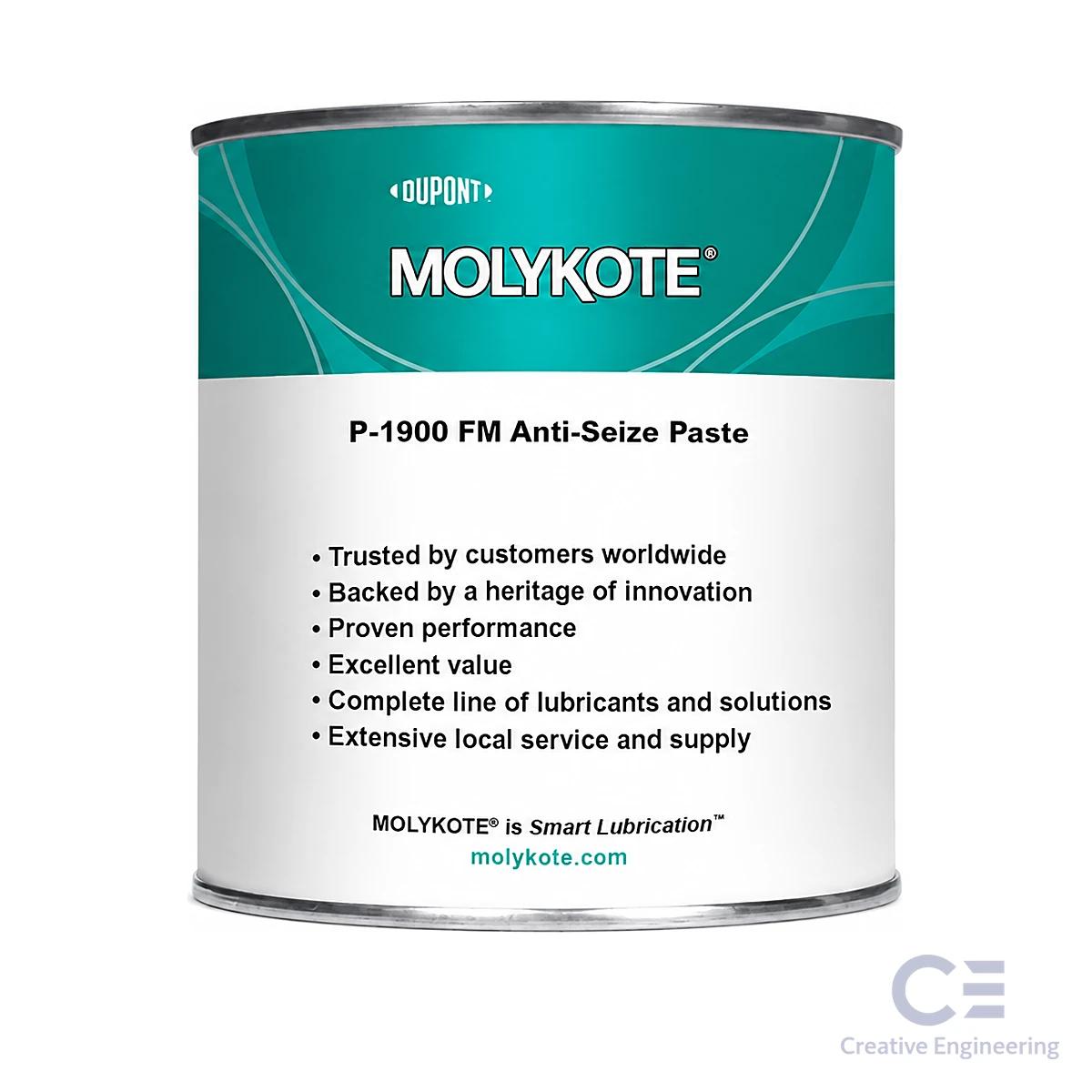 Molykote (R) P-1900 FM Anti Seize Paste , 400g/chai